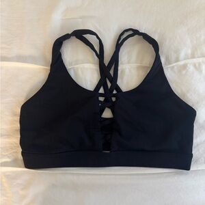 Lululemon Black Energy Bra Worn Once